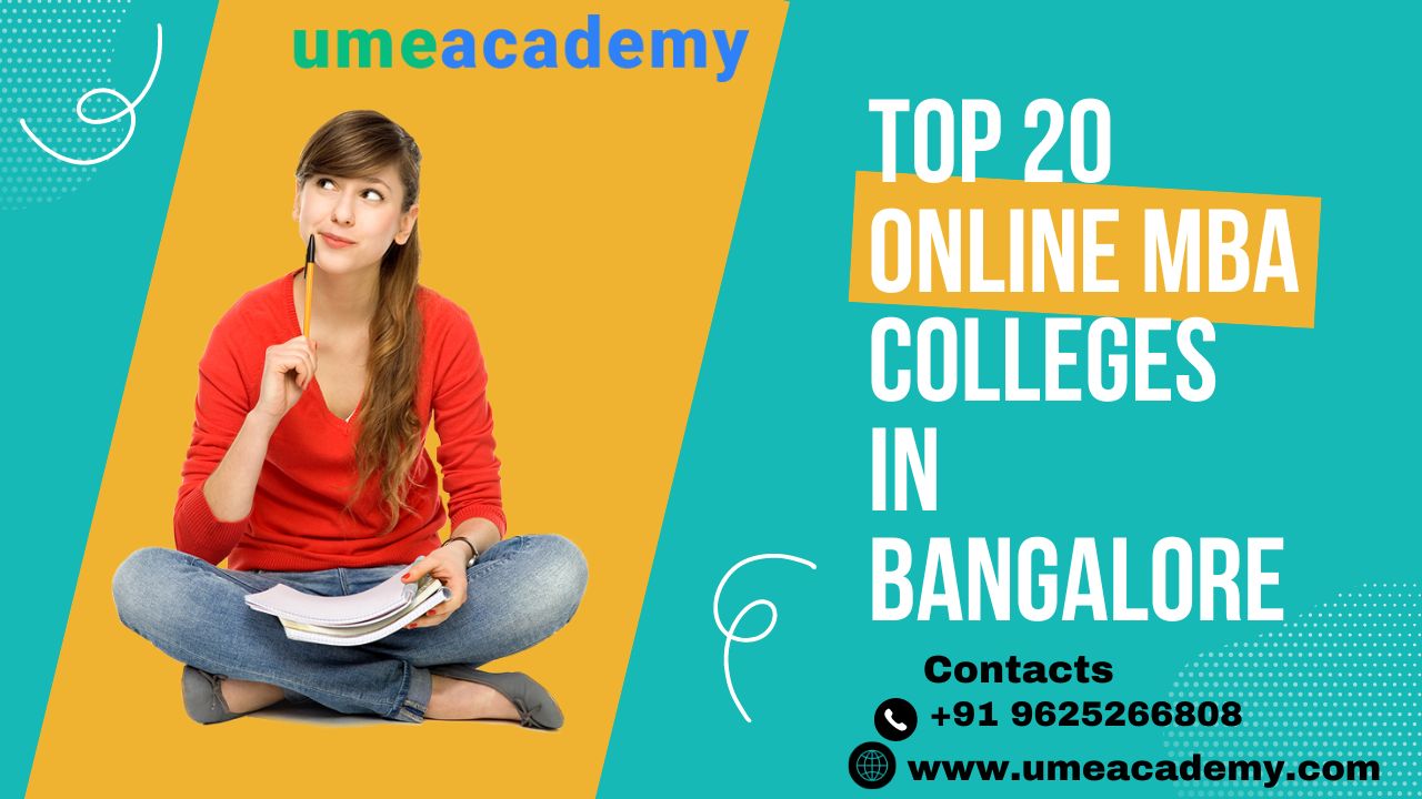 Top 20 Online Mba Colleges In Bangalore